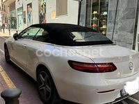 Usado Mercedes E400 333 CV (244 kW) 2019 Blanco Descapotable