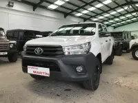 Usado Toyota HiLux 150 CV (110 kW) 2017 Blanco Pickup/Camioneta
