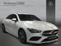Usado Mercedes CLA200 AMG line 150 CV (110 kW) 2021 Blanco Berlina
