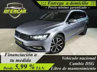 Usado VW Passat 122 CV (89 kW) 2022 Gris / plata Familiar