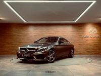 Usado Mercedes C220 AMG line 170 CV (125 kW) 2016 Gris / plata Coupe