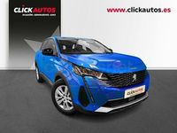 Usado Peugeot 3008 Active 130 CV (95 kW) 2022 Azul SUV