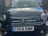 Usado Fiat 500 Lounge 69 CV (50 kW) 2018 Negro Berlina