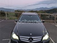 Usado Mercedes C250 Avantgarde 204 CV (150 kW) 2014 Negro Familiar