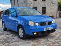 Usado VW Polo Highline 100 CV (73 kW) 2003 Azul Berlina