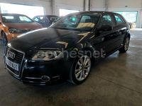 Usado Audi A3 Attraction 140 CV (102 kW) 2012 Negro Berlina