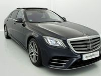 Usado Mercedes S560 AMG line 476 CV (350 kW) 2021 Azul cavansita Berlina