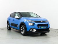 Usado Citroën C3 Feel 110 CV (80 kW) 2019 Azul Utilitario