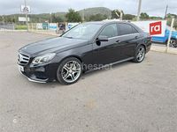 Usado Mercedes E350 Avantgarde 211 CV (155 kW) 2013 Negro Berlina