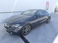 Usado Mercedes E220 194 CV (142 kW) 2019 Azul Coupe