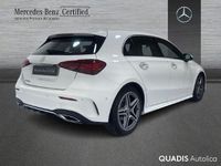 Usado Mercedes A180 AMG line 116 CV (85 kW) 2024 Blanco polar