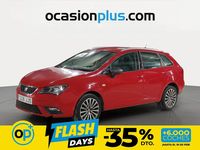 Usado Seat Ibiza ST CONNECT 90 CV (66 kW) 2015 Rojo Familiar