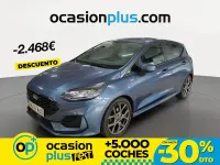 Occasion Ford Fiesta ST-Line 125 PK (91 kW) 2023 Blauw Hatchback