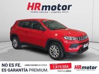 Usado Jeep Compass Night Eagle 130 CV (95 kW) 2023 Rojo SUV