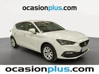 Usado Seat Leon Style 130 CV (95 kW) 2022 Blanco Berlina