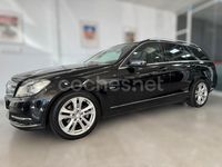 Usado Mercedes C200 136 CV (100 kW) 2011 Negro Familiar
