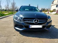 Usado Mercedes C350e Exclusive 279 CV (205 kW) 2015 Gris / plata Familiar