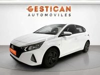 Usado Hyundai i20 84 CV (61 kW) 2021 Blanco Utilitario
