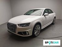 Usado Audi A4 S-Line 190 CV (139 kW) 2019 Blanco Berlina