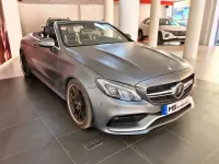 Usado Mercedes C63S AMG 510 CV (375 kW) 2016 Gris / plata Descapotable