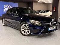 Usado Mercedes C220 194 CV (142 kW) 2019 Azul Descapotable