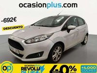 Usado Ford Fiesta Trend 82 CV (60 kW) 2017 Plateado Utilitario