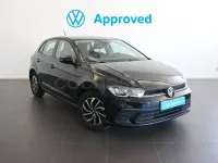 Usado VW Polo Life 95 CV (69 kW) 2022 Negro Utilitario