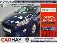 Usado Ford Fiesta Trend 126 CV (92 kW) 2021 Negro Berlina