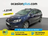 Usado VW Sharan Sportline 150 CV (110 kW) 2017 Azul Monovolumen