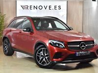 Usado Mercedes GLC43 AMG 367 CV (269 kW) 2017 Granate SUV