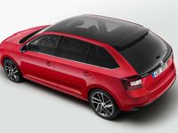 Usado Skoda Rapid Ambition 105 CV (77 kW) 2015 Rojo Utilitario