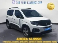 Usado Peugeot Rifter GT-line 100 CV (73 kW) 2019 Blanco Monovolumen