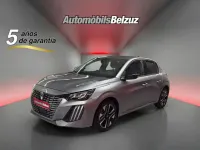Usado Peugeot 208 Style 102 CV (75 kW) 2025 Gris Utilitario