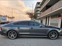 Usado Audi A7 Sportback S-Line 272 CV (200 kW) 2015 Gris / plata Utilitario
