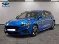 Usado Ford Focus ST-Line 125 CV (91 kW) 2021 Azul Berlina