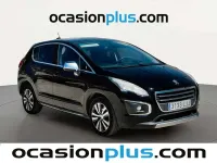 Usado Peugeot 3008 Allure 120 CV (88 kW) 2016 Negro Monovolumen