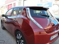 Brugt Nissan Leaf Tekna 58 kW (80 HK) 2017 Rød Hatchback