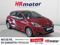Usado Peugeot 208 Allure 110 CV (80 kW) 2017 Rojo Utilitario