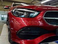 Usado Mercedes C220 200 CV (147 kW) 2022 Rojo Familiar