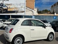 Usado Fiat 500 Lounge 69 CV (50 kW) 2011 Blanco Berlina