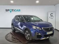 Usado Peugeot 3008 Allure 130 CV (95 kW) 2018 Azul SUV