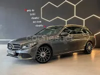 Usado Mercedes C220 170 CV (125 kW) 2017 Gris / plata Familiar