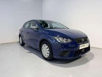 Usado Seat Ibiza Reference 75 CV (55 kW) 2018 Azul Utilitario