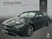 Usado Mercedes A180 AMG line 116 CV (85 kW) 2023 Negro Berlina