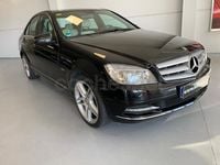 Usado Mercedes C250 Avantgarde 204 CV (150 kW) 2011 Negro Berlina