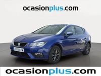 Usado Seat Leon Style 116 CV (85 kW) 2019 Azul Utilitario