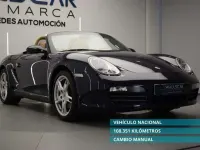 Usado Porsche Boxster S 280 CV (205 kW) 2006 Azul Descapotable