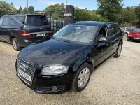 Usado Audi A3 Attraction 105 CV (77 kW) 2009 Negro Utilitario