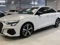 Usado Audi A3 S-Line 116 CV (85 kW) 2021 Blanco Berlina