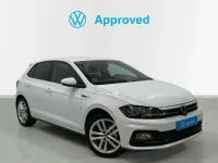 Usado VW Polo R-line 110 CV (80 kW) 2021 Blanco Utilitario